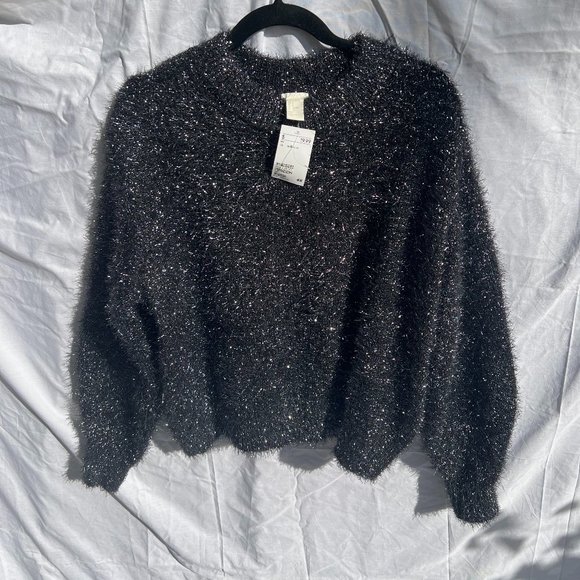 H&M Sweaters H M Black Sweater Poshmark